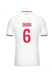 AS Monaco Denis Zakaria #6 Voetbaltruitje Thuis tenue 2024-25 Korte Mouw